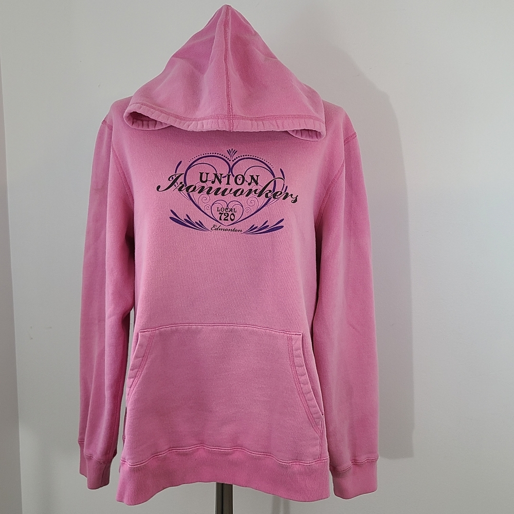 Local 720 Union Pink Iron Worker Hoodie